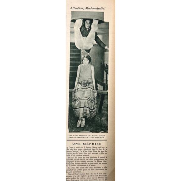 Rare 1925 French Cine Miroir Conrad Veidt Magazine Count Kostia, Dr. Caligari - Picture 3 of 5